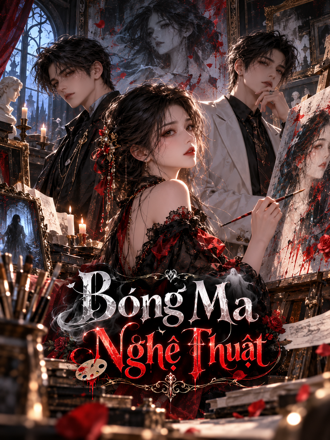 Bìa truyện Bóng Ma Nghệ Thuật