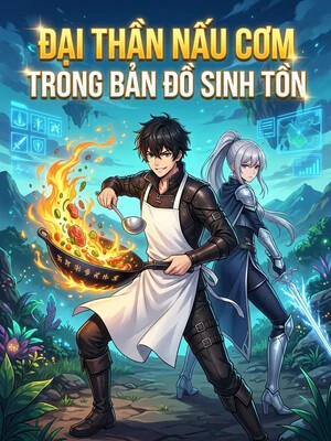 Bìa truyện Đại Thần Nấu Cơm Trong Bản Đồ Sinh Tồn