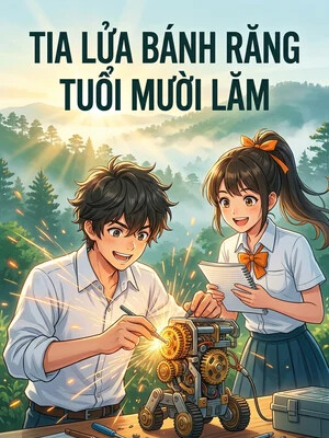 Bìa truyện Tia Lửa Bánh Răng Tuổi Mười Lăm