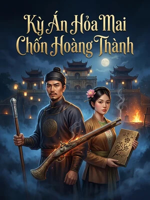 Bìa truyện Kỳ Án Hỏa Mai Chốn Hoàng Thành