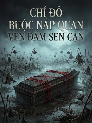 Bìa truyện Chỉ Đỏ Buộc Nắp Quan Ven Đầm Sen Cạn